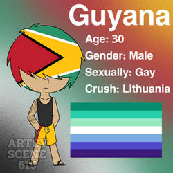 Guyana As A Human!! (+ Horror Version)