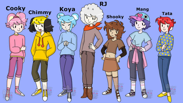 BT21 Humanized!!