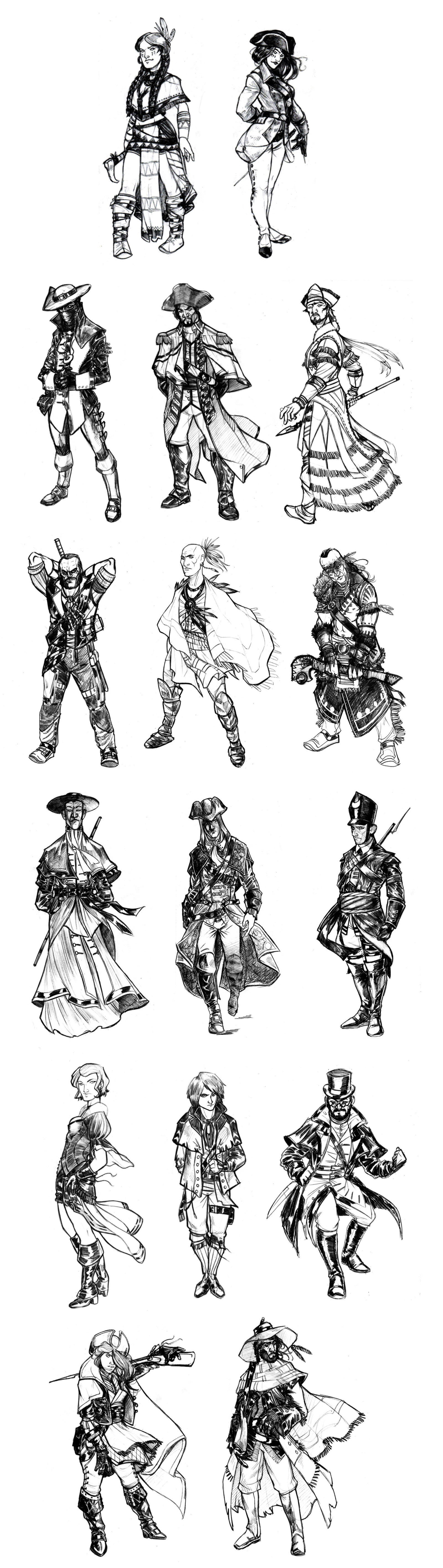 Assassin's Creed III - Multiplayer Characters / Characters - TV Tropes
