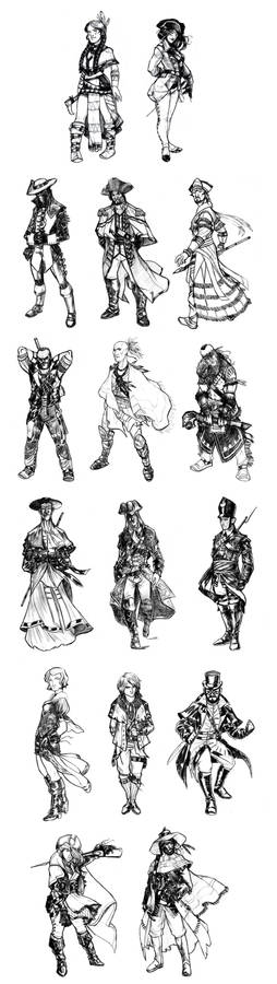 Assassin's Creed III - Multiplayer Characters FULL