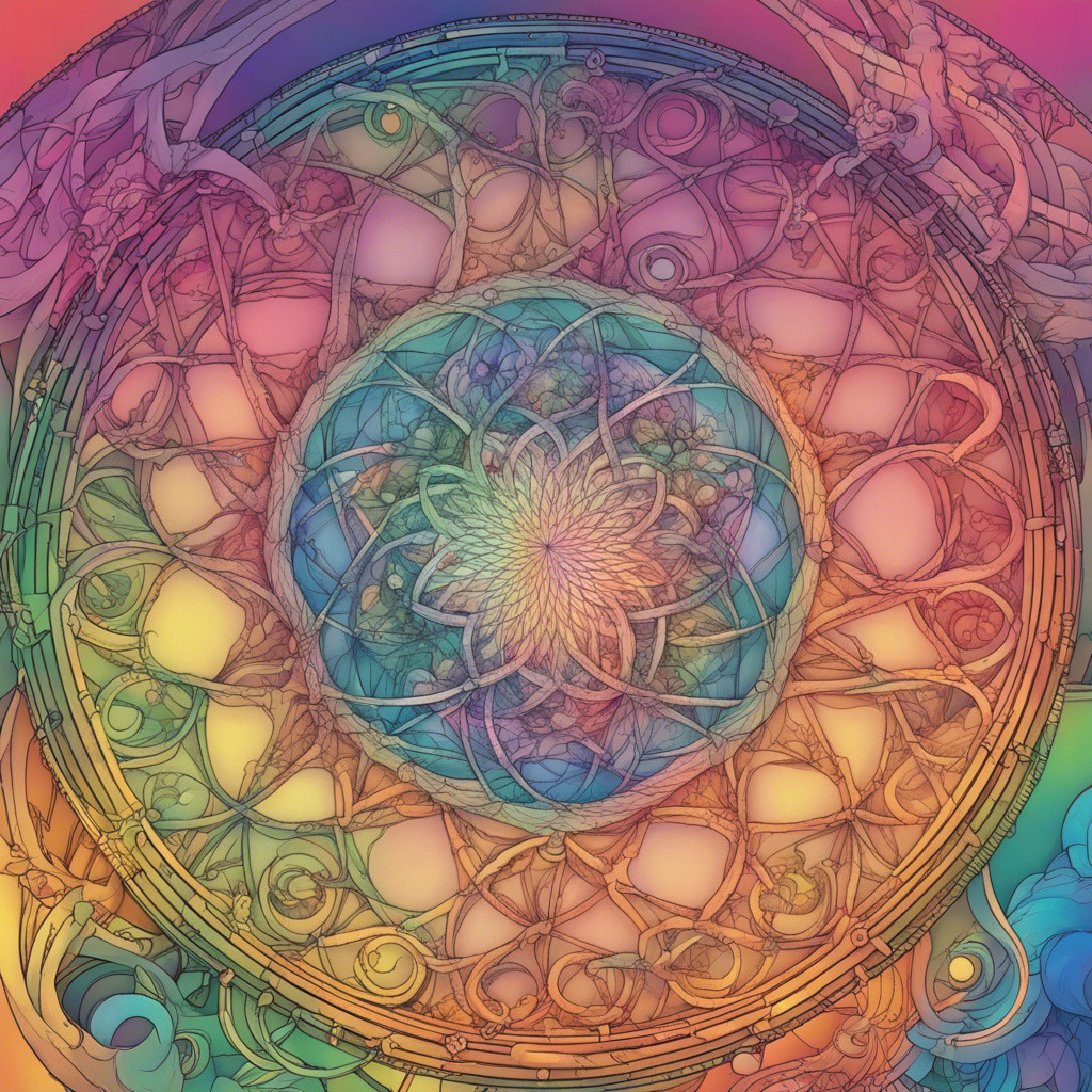 Spirograph Rainbow