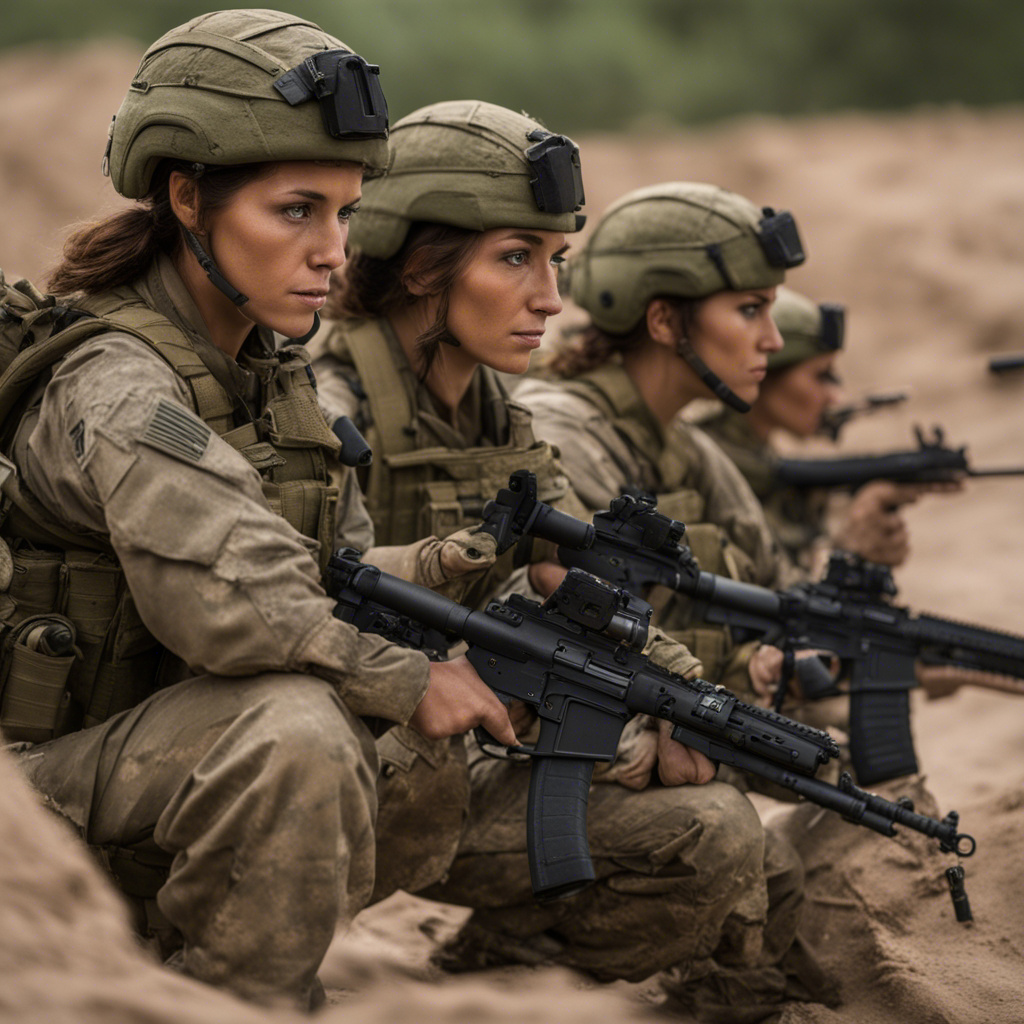 Female army rangers on the lookout by davarg53 on DeviantArt