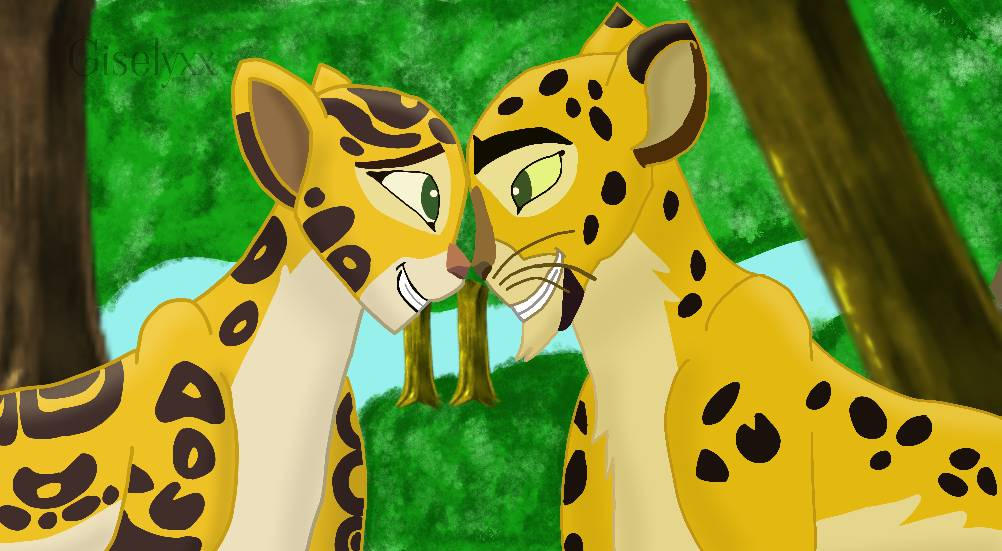 Fuli and azaad kion and rani concept by Giselyxx on DeviantArt