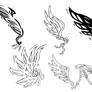 Tatoo design - wings