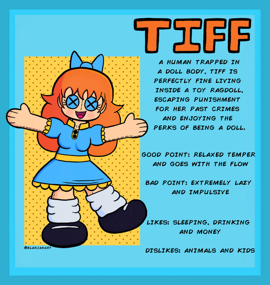 Tiff Bio Card by Blakjakart on DeviantArt