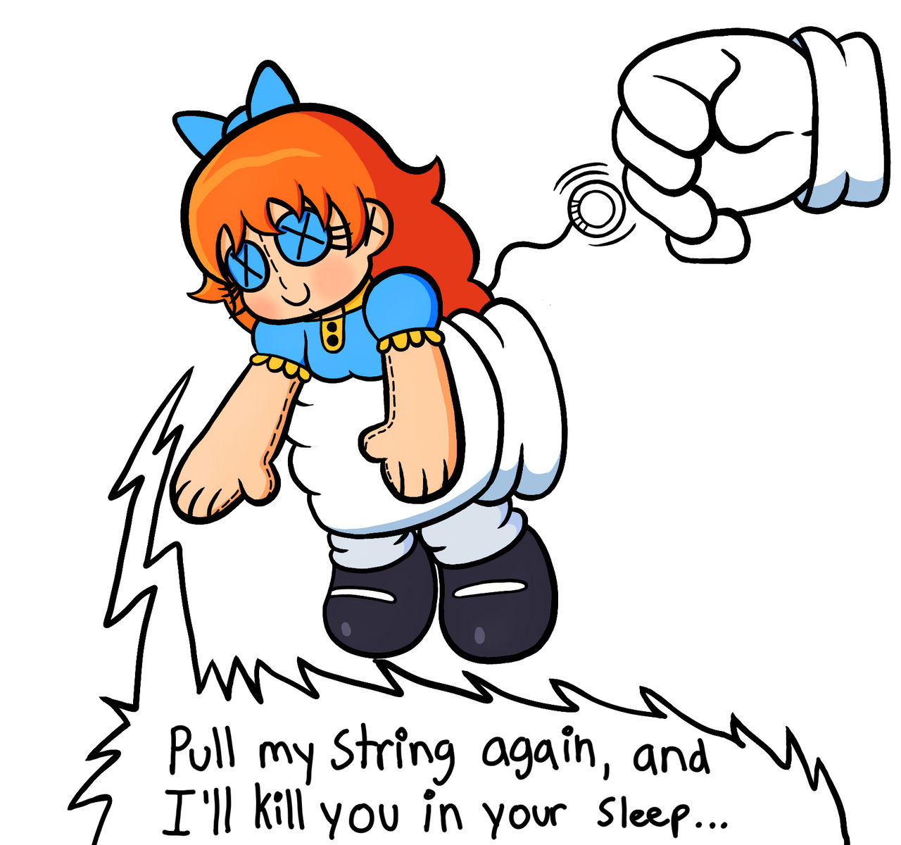 Tiff Pull String by Blakjakart on DeviantArt