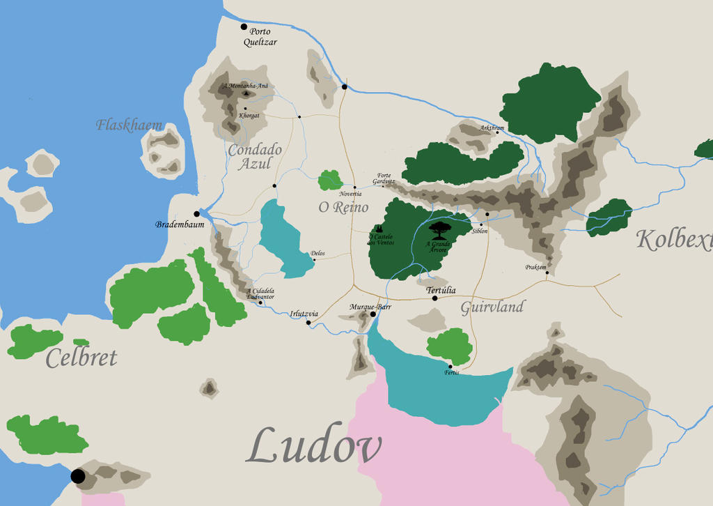 RPG Fantasy Map by Moonlance on DeviantArt