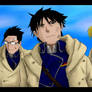 Roy Mustang,Hawkeye,Hughes