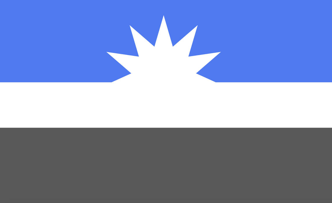 My flag design for the island of Point Nemo by JazzyJakekamm on DeviantArt