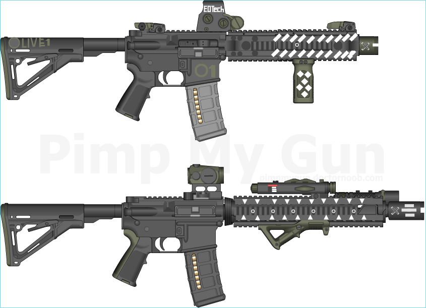 M4 Ris Build M4 Custom RIS Elite versions by BIMSEL18 on DeviantArt