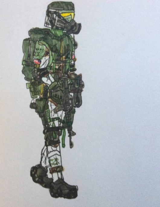 ''Burn'' - 9007th MOPP Company - MOPP Rifleman