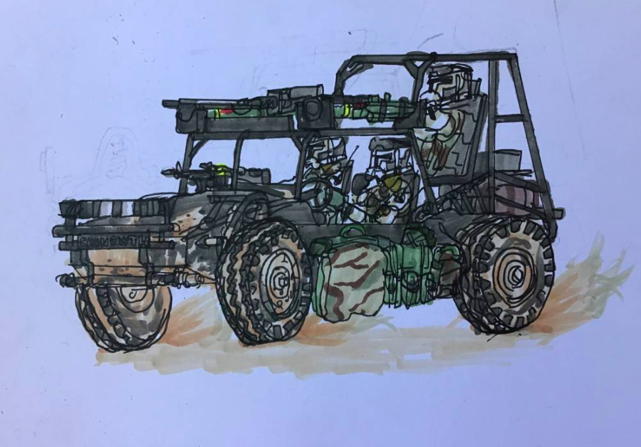 Chenowth DPV - SEAL team 7 - Recon one