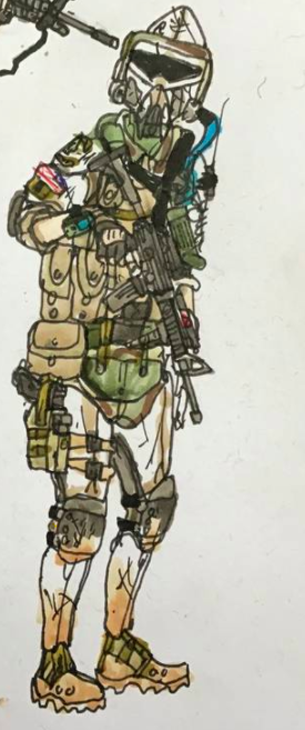 ''Slasher'' - 11th SFG - Scout/Marksman