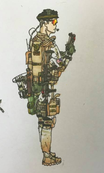 ''Rays'' - 8th Marine Division - Rifleman