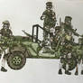 Modified M151 Jeep - SEAL team 3 - Recon/offence
