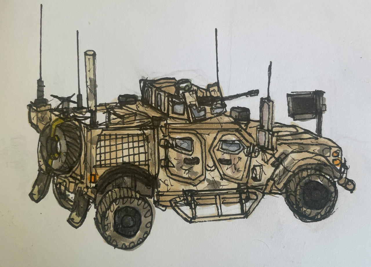 Oshkosh M-ATV - 1/25th Infantry Division
