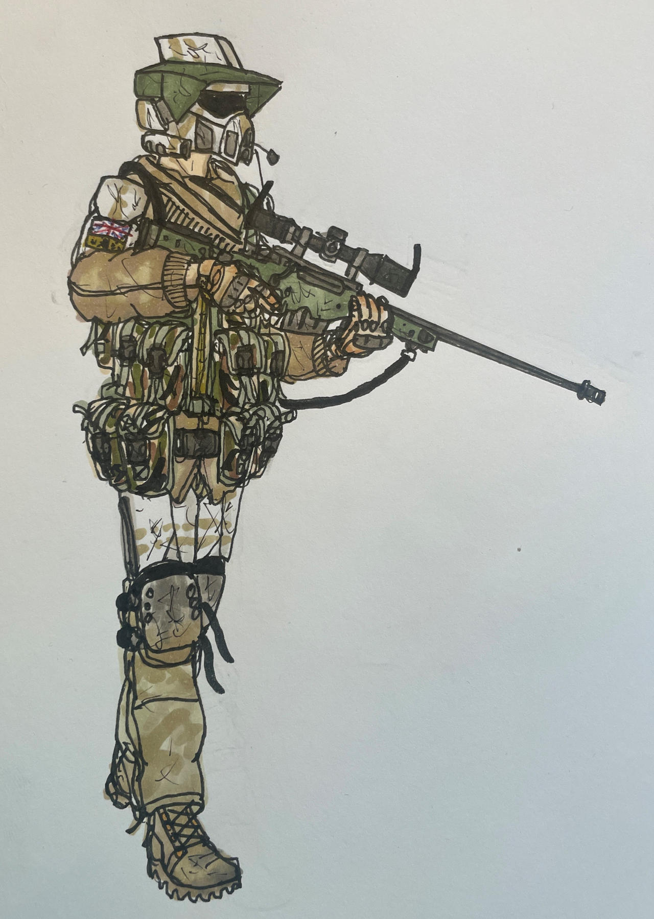 ''Declan'' - SAS B Squadron - Sniper