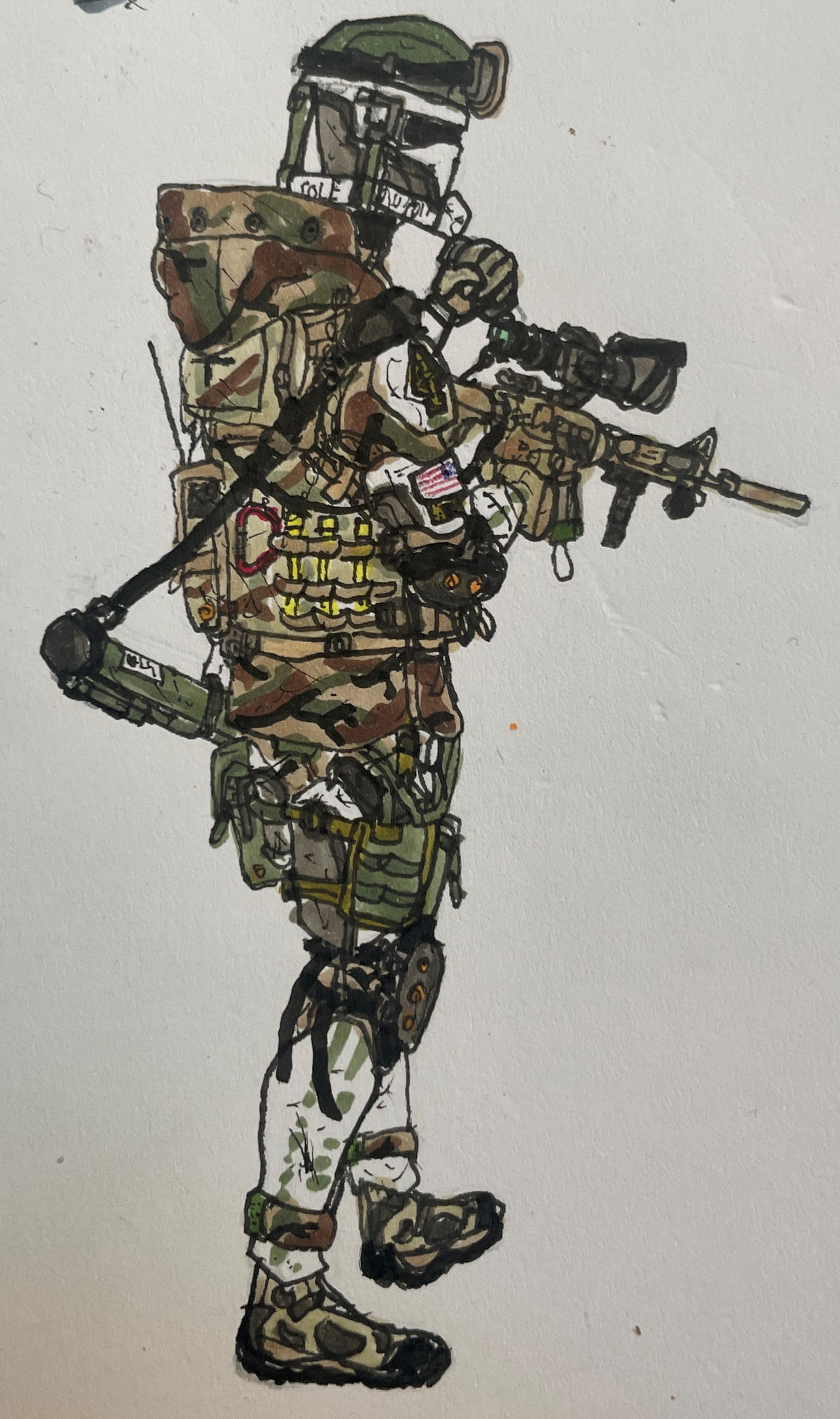 ''Cole'' - 17th SFG - Operator