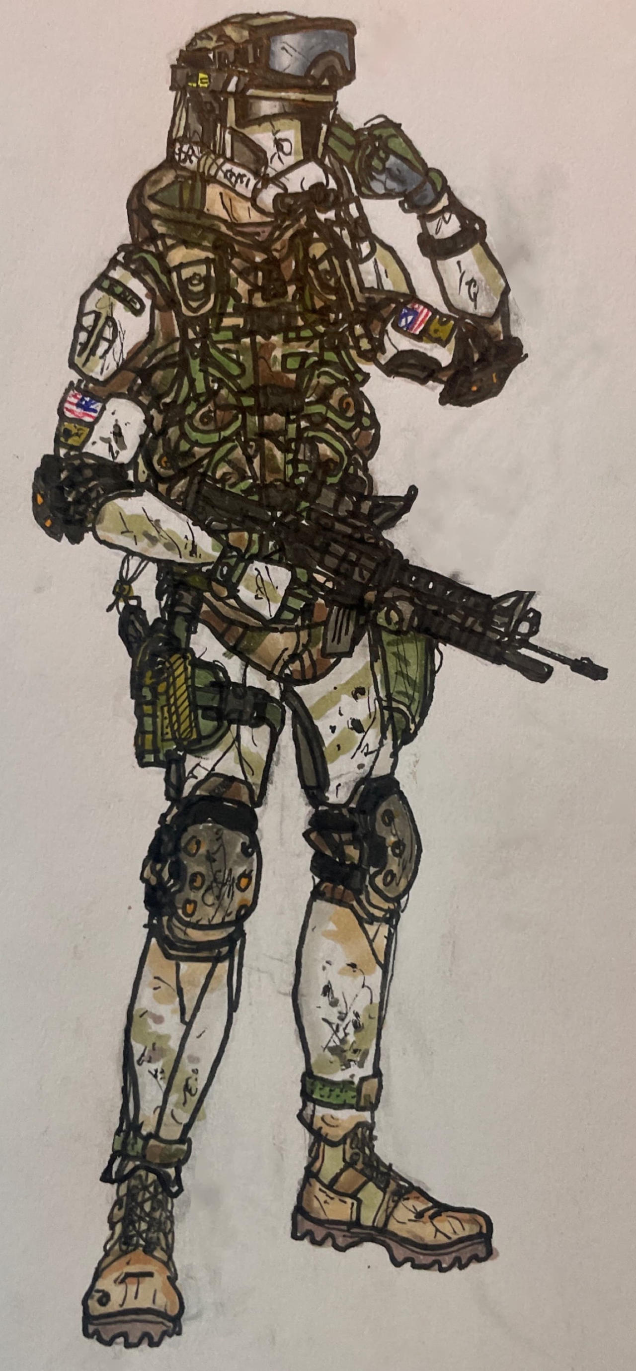 ''Boxer'' - 2/82nd Airborne Division - Corporal