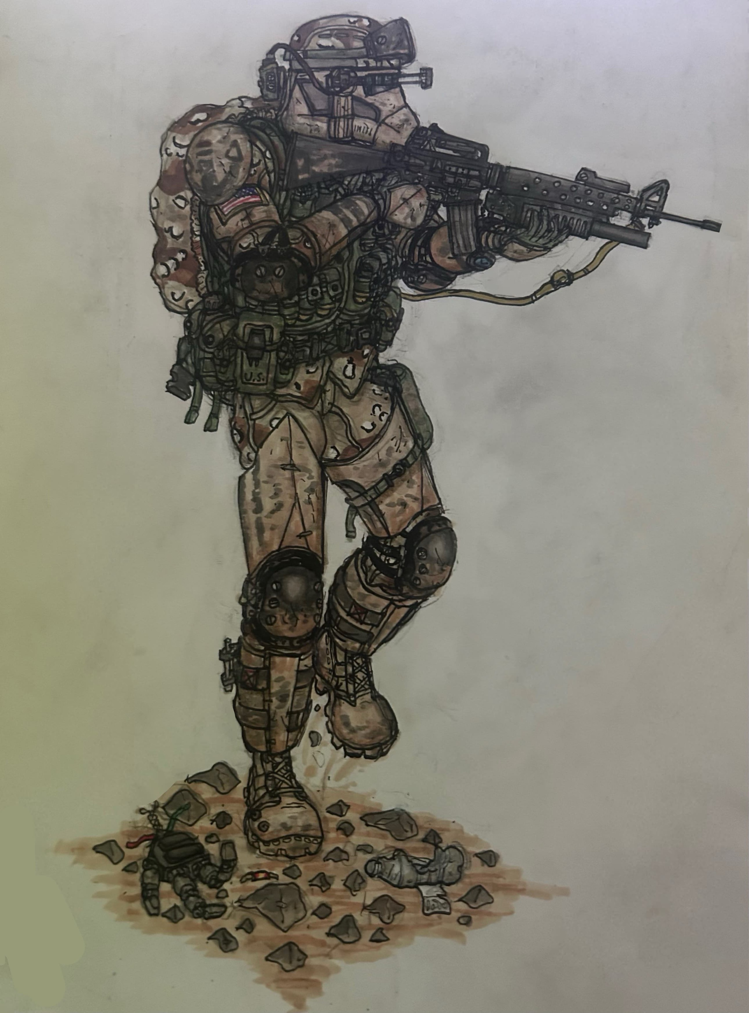 Desert Storm Grenadier