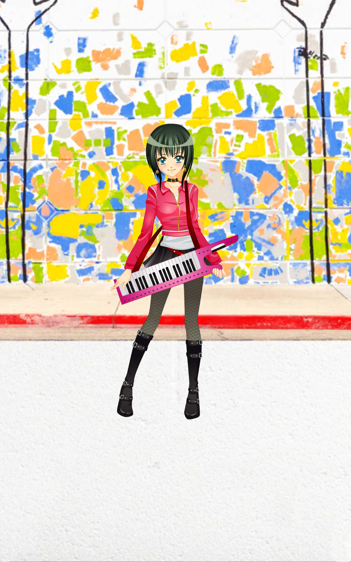 Deviantart Backup Singer Backup Singer on Keytar by dragomaster217 on DeviantArt