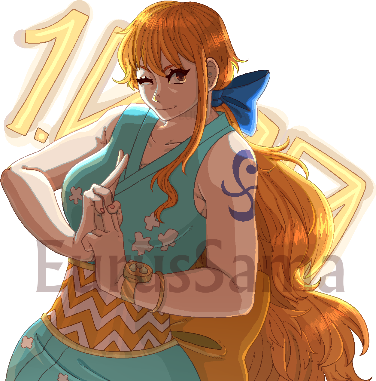 Nami - One Piece episode 1002 by Berg-anime on DeviantArt