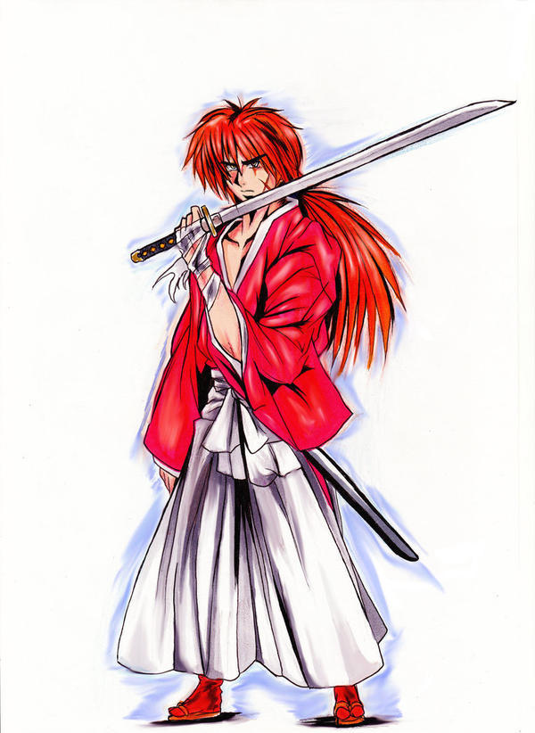 Himura Kenshin Speeddraw: Colored by Haiisu on DeviantArt