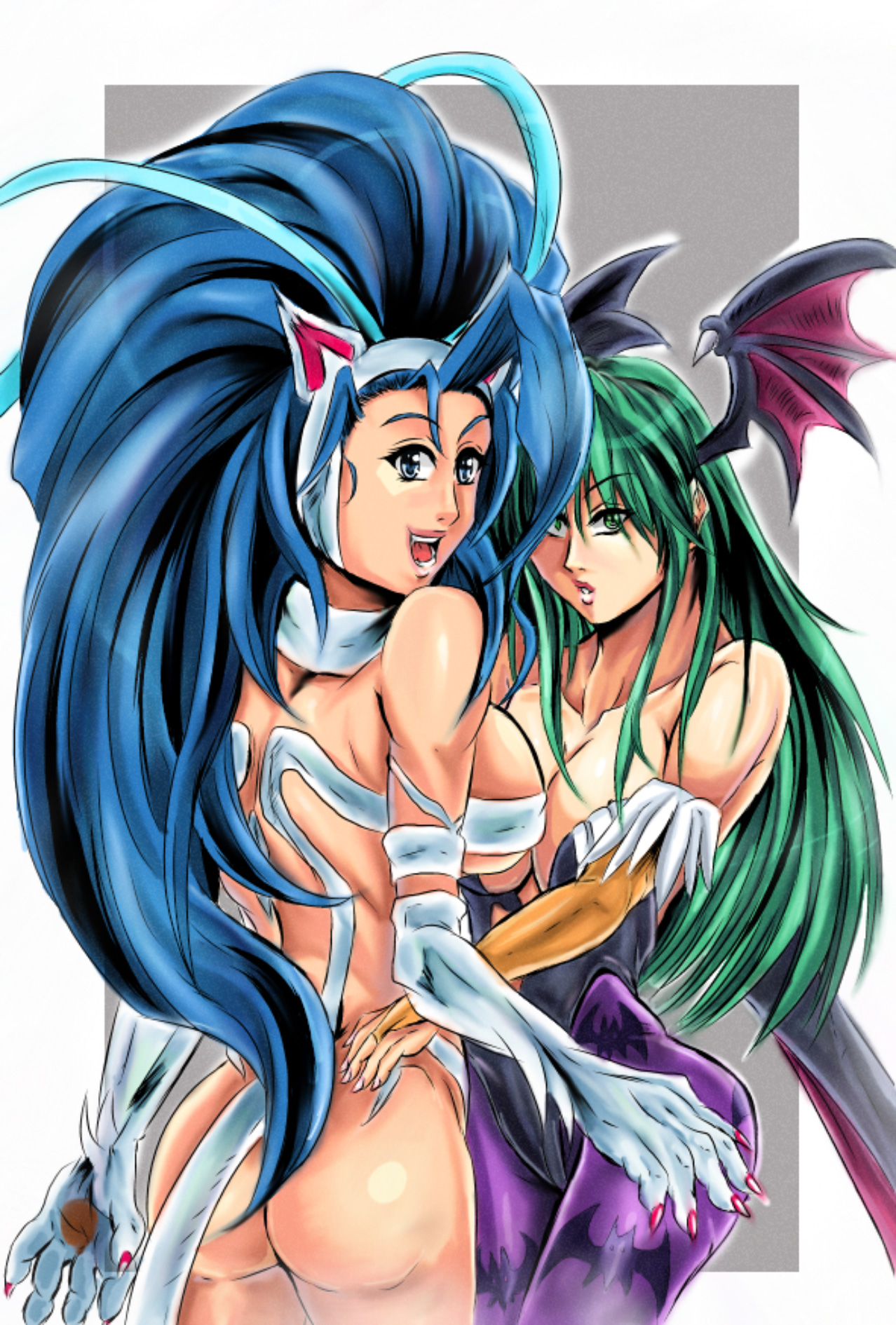 Felicia X Morrigan (Vampire)