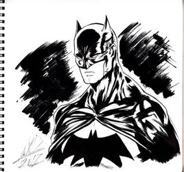 Batman ink work.