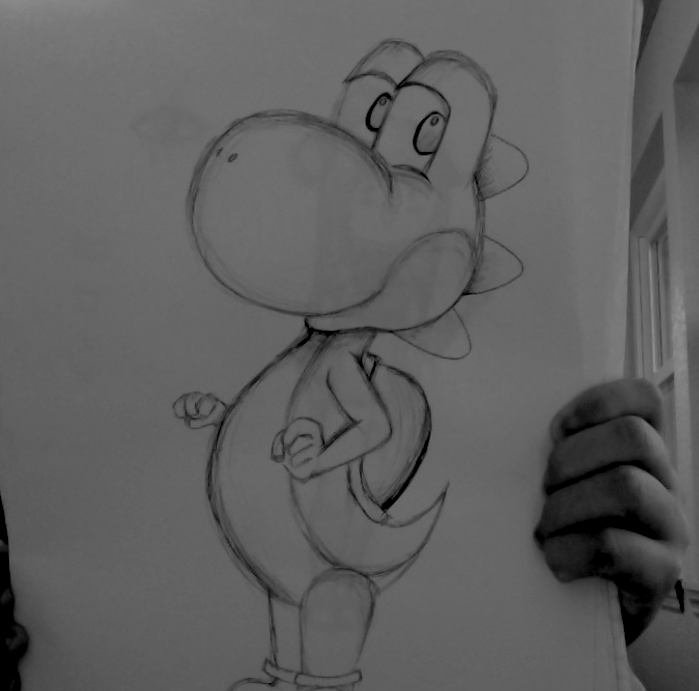 Yoshi Sketch By GrimKreaper On DeviantArt yoshi-sketch-by-grimkreaper-on-deviantart