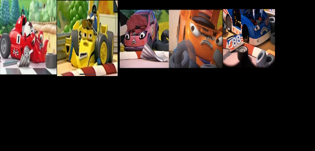 All Roary characters crashed Updated by Ammann415 on DeviantArt