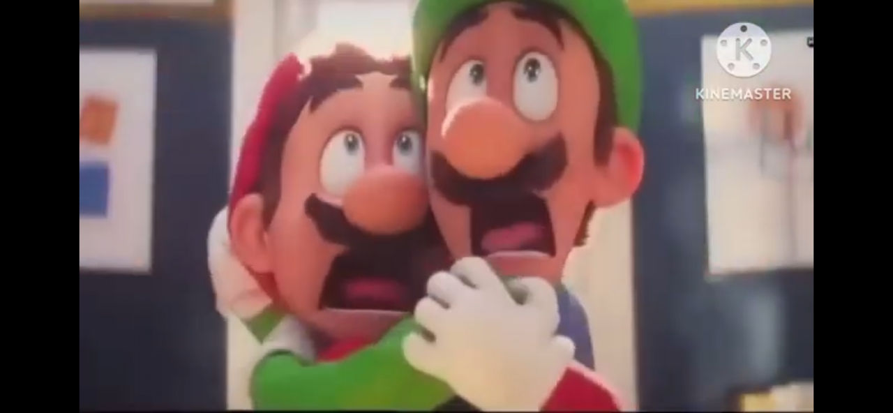 Mario and Luigi Scared (2023) by Ammann415 on DeviantArt