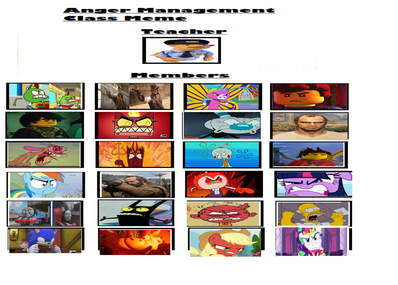 Anger Management Class Meme by Ammann415 on DeviantArt