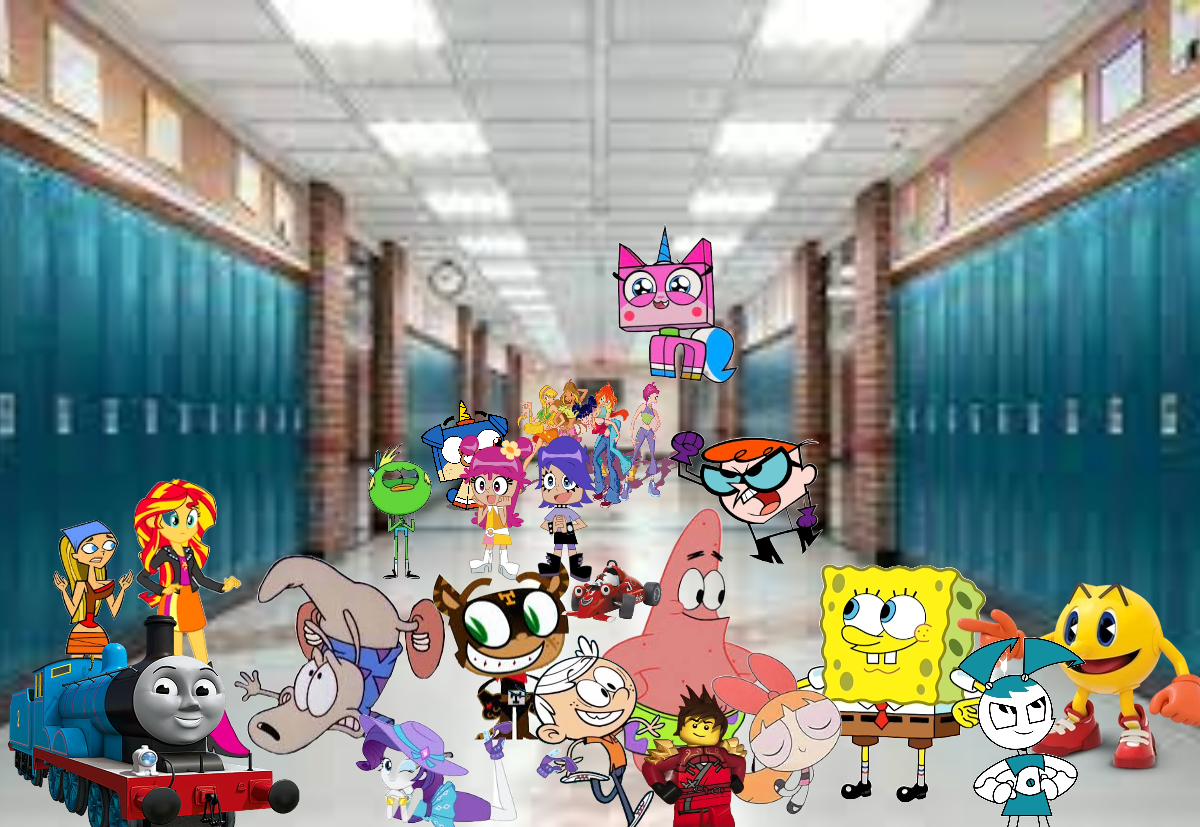 Welcome Back To Crossover High School! by Ammann415 on DeviantArt