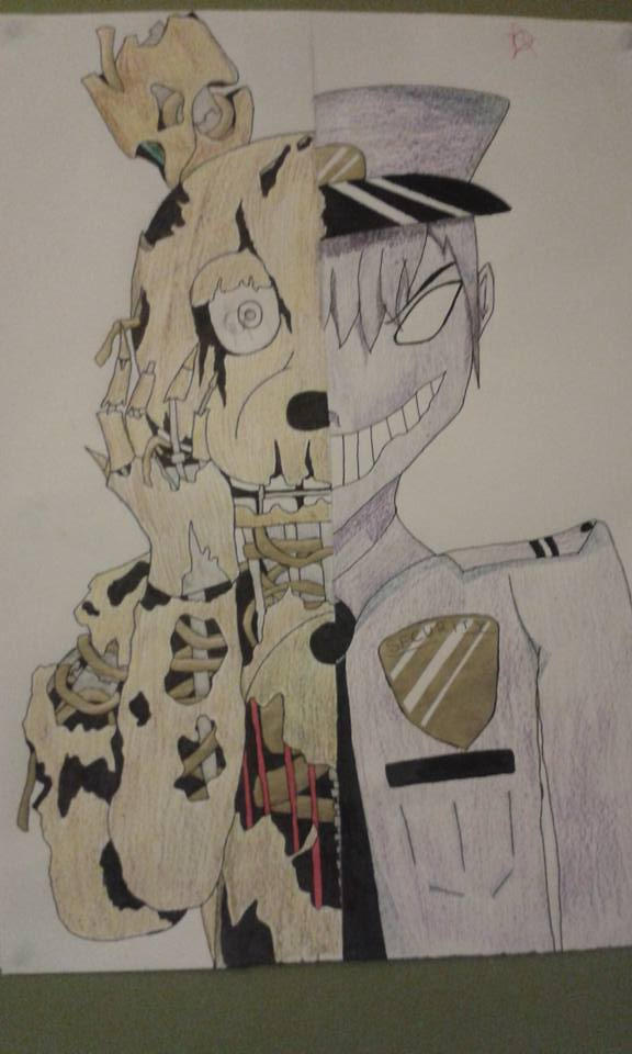 Springtrap / Purple guy by Mangled-forgotten on DeviantArt
