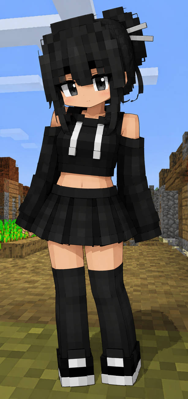 Minecraft Rascal Girl Minecraft Girl by TGTFGamingNCaps on DeviantArt