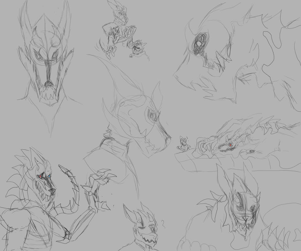 Blaster Gaster (Undertale AU) by Drakonthedragon on DeviantArt