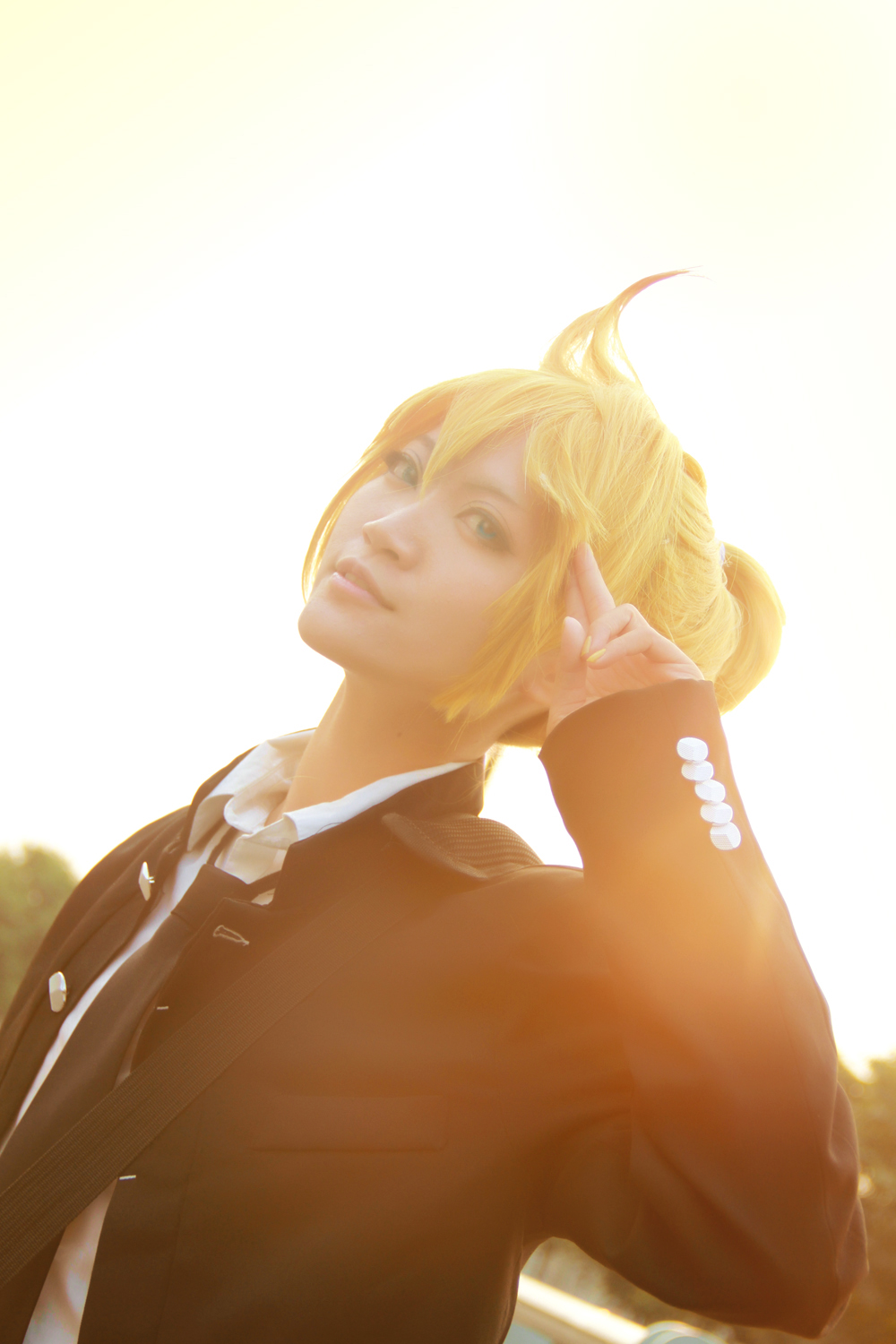 Kagamine len cosplay spice