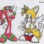 Tails....and the red dude
