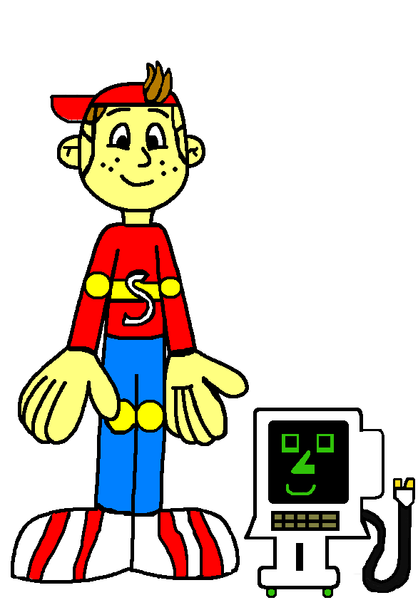 Scooter Computer and Mr.Chips by FestersFunhouseFan on DeviantArt