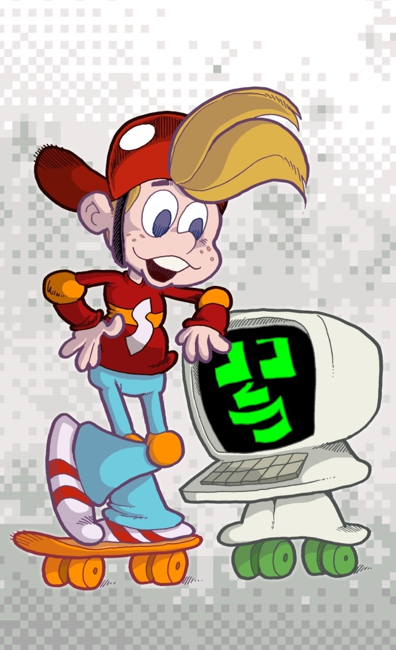 Scooter Computer and Mr.Chips by FestersFunhouseFan on DeviantArt