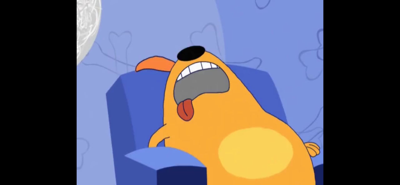 Demented Ruff Ruff Ruff Ruffman Sleeping by FestersFunhouseFan on DeviantArt