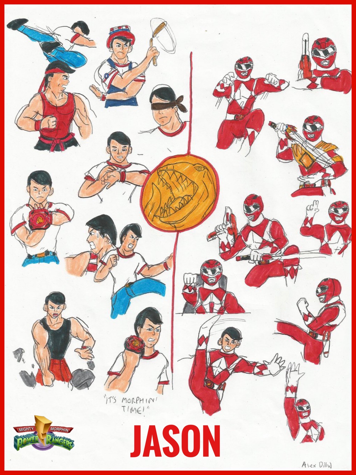 Jason Scotland Rangers Jason Scott, The Red Ranger by Eagl88k on DeviantArt