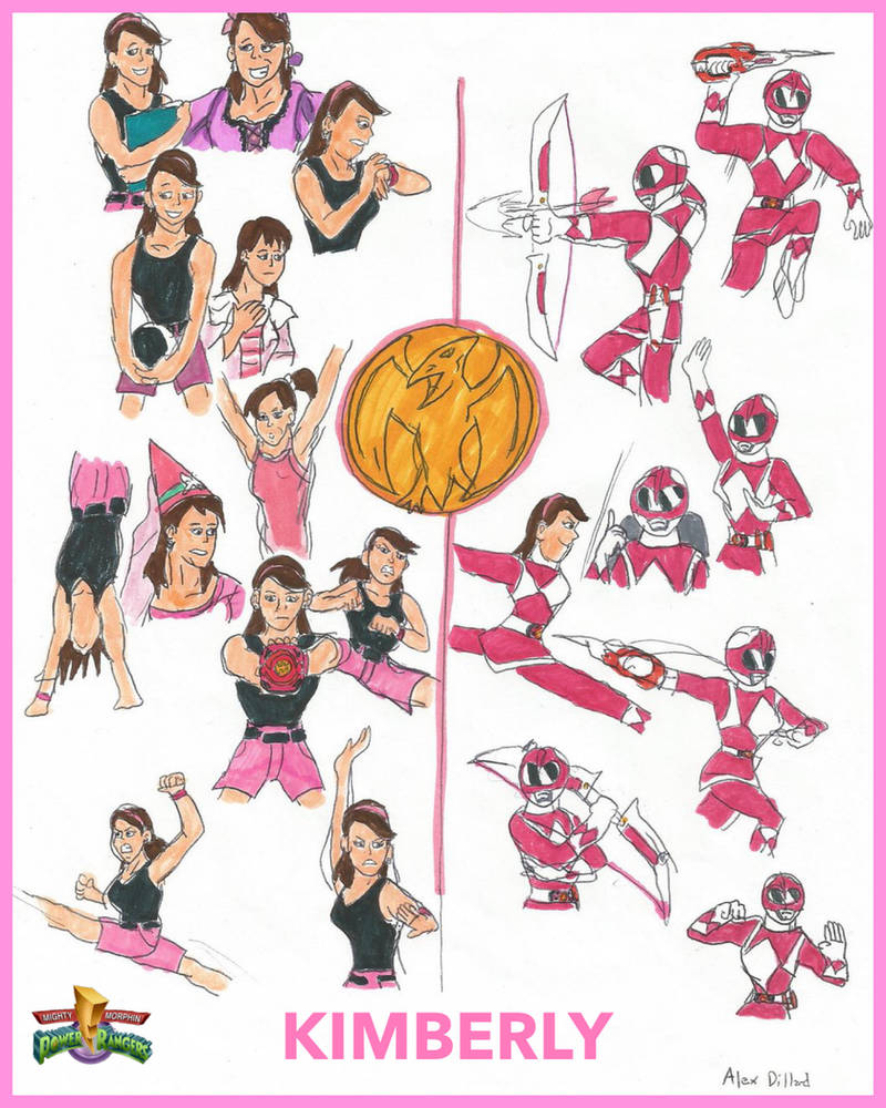 Kimberly Hart, The Pink Ranger by Eagl88k on DeviantArt