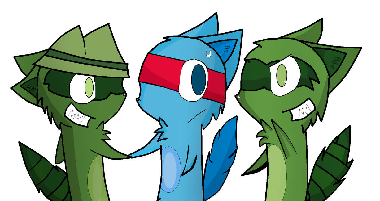 Hplefty HTF shifty esplendid y lifty by azullps on DeviantArt