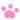 pink paw print emoji