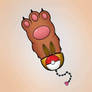 Lucky eevee paw