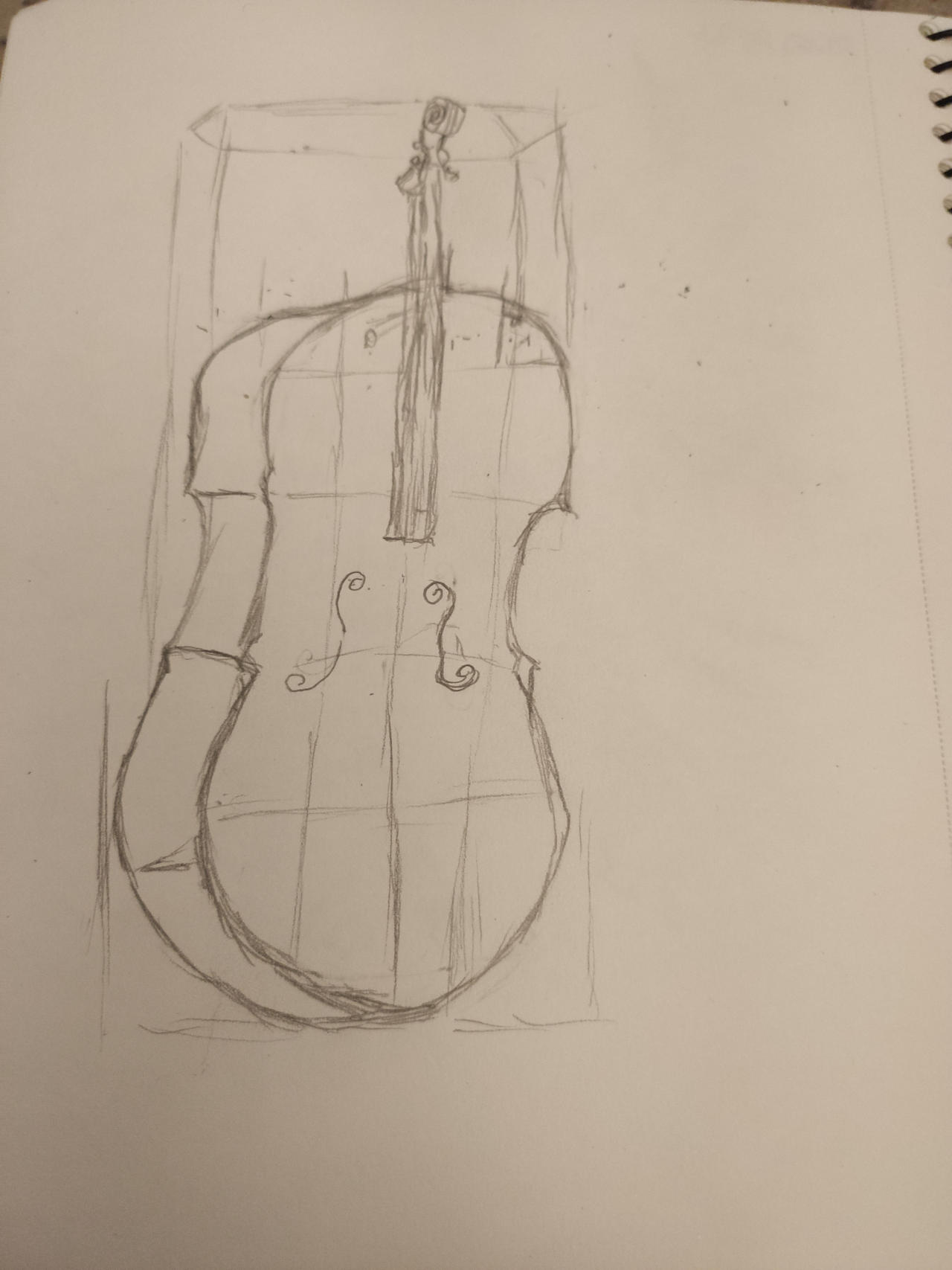Tuval Instruments Drawing Draw an instrument - Violin (training) by IhanVaanMamma on DeviantArt