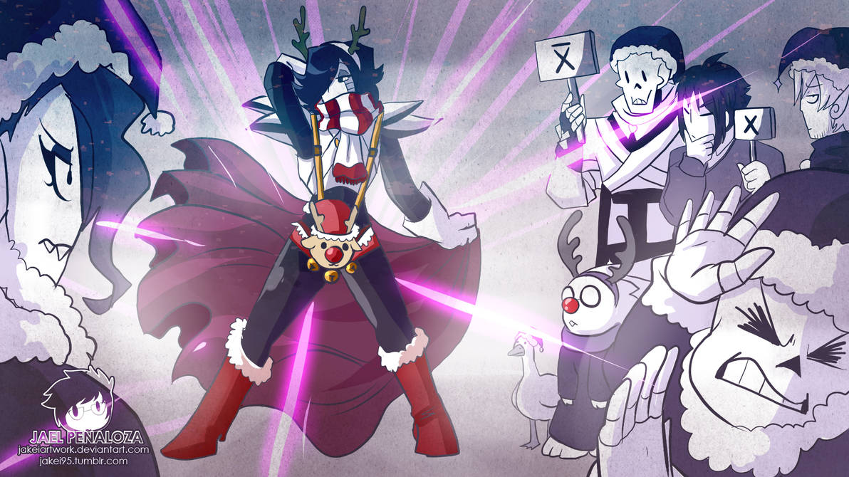 Xtale Red X-Mas Costume (XTALE) by JakeiArtwork on DeviantArt