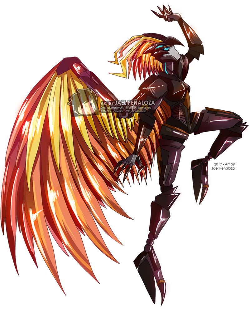 Prime Phoenix COMMISSION - Phoenix Prime by JakeiArtwork on DeviantArt